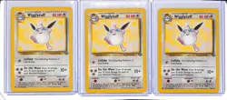 (3) Lot 1999 Pokemon Jungle Wigglytuff #32/64 - Image 1