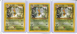 (3) Lot 1999 Pokemon Game Base Set Beedrill #17/102 - Image 1