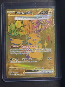 The Pokemon Company Pikachu Ex 179/131 Hyper Rare Full Art Holo Prismatic Evolu… - Image 1