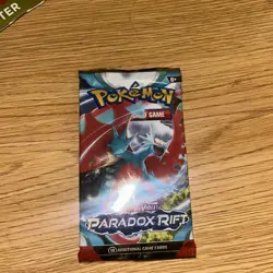 Pokemon TCG: Scarlet and Violet Paradox Rift x1 Booster Pack Sealed - Image 1