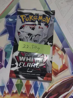 Very Heavy! 22.50g Pokemon TCG SV10.5 White Flare Booster Pack Sealed! - Image 2