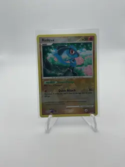 2008 Pokemon TCG Riolu POP Series 8 16/17 Cracked Ice Holo Mint Rare - Image 1