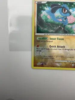 2008 Pokemon TCG Riolu POP Series 8 16/17 Cracked Ice Holo Mint Rare - Image 4