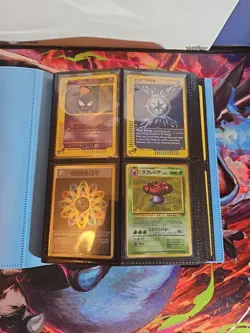 160 Pokemon Binder Collection | 30+ Vintage/WOTC/EX's+ Modern Holos + More - Image 1