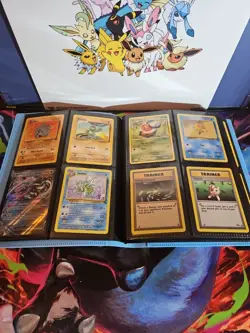 160 Pokemon Binder Collection | 30+ Vintage/WOTC/EX's+ Modern Holos + More - Image 3