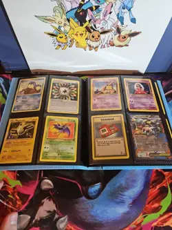 160 Pokemon Binder Collection | 30+ Vintage/WOTC/EX's+ Modern Holos + More - Image 4