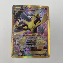 Alakazam EX 125/124 XY Fates Collide 2016 Secret Holo Rare Pokemon heavy play. - Image 1