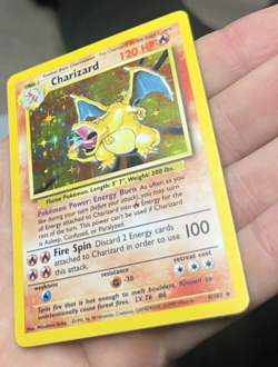 Pokemon TCG Charizard Holo Rare #4/102 Base Set Unlimited Ebay Authentified - Image 4