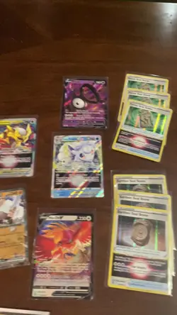 57 card lot of miscellaneous pokemon cards all holos mostly silver tempest - Image 2