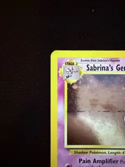 2000 Sabrina's Gengar 014/132 Gym Heroes Holo Rare Vintage Pokemon TCG WoTC - Image 3