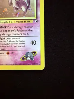 2000 Sabrina's Gengar 014/132 Gym Heroes Holo Rare Vintage Pokemon TCG WoTC - Image 5