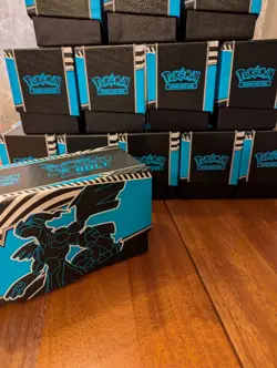 Pokemon Black Bolt Empty Elite Trainer Box Lot Of 16 ETB's No Packs - Image 3