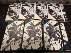 Pokemon Black Bolt White Flare Binder Lot Of 7 Binders Only - Image 1