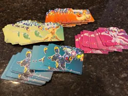 Pokemon Prismatic Surprise Box Dividers Only Lot Of 95+ Eeveelution Dividers - Image 1