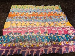 Pokemon Prismatic Surprise Box Dividers Only Lot Of 95+ Eeveelution Dividers - Image 2