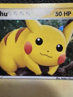 Pokemon TCG Pikachu EX Fire Red & Leaf Green 74/112 Reverse Holo 2004 LP - Image 3