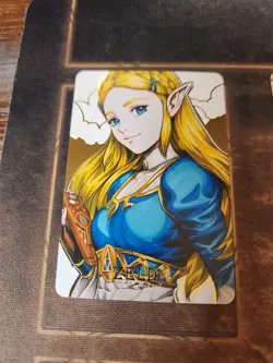 The Legend of Zelda - Gold Accent Art Character Collectible Card - Zelda - Image 1