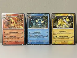 Pokemon TCG: Scarlet And Violet Promo Collection Cosmos Holo Lot Of 3 Cards - Image 1