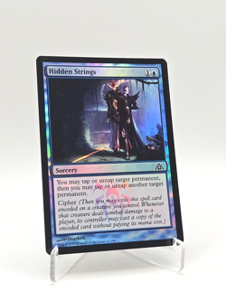 Foil Hidden Strings - Dragon's Maze - Magic the Gathering - Image 1