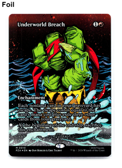 Underworld Breach (Borderless) Teenage Mutant Ninja Turtles Eternal-Legal Foil - Image 1