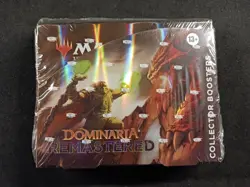Magic the Gathering Dominaria Remastered Collector Boosters Box Factory Sealed - Image 1