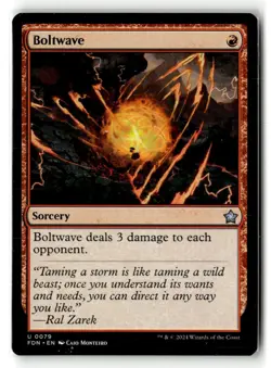 MTG Foundations Boltwave #79 Uncommon - Image 1