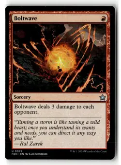 MTG Foundations Boltwave #79 Uncommon - Image 5