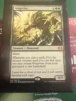 Magic: The Gathering Vengevine Double Masters 185/332 Green Creature 2020 - Image 1