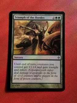 MTG Magic The Gathering Triumph of the Hordes New Phyrexia Regular - Image 1