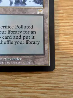 MTG Onslaught Polluted Delta Rare Fetch Land [LP] Lightly Played - Image 3