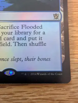 MTG Khans of Tarkir Flooded Strand Rare Fetch Land [Foil] [NM] - Image 4