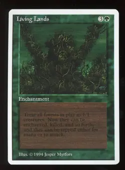 Summer Magic Living Lands ~ Vintage MTG ~ RARER than Alpha!!! - Image 1