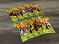 MTG Theros Booster Pack X10 NEW FACTORY SEALED English 10 Sleeved Packs - Image 1