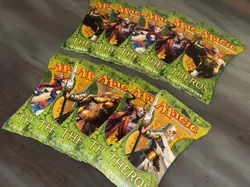 MTG Theros Booster Pack X10 NEW FACTORY SEALED English 10 Sleeved Packs - Image 2