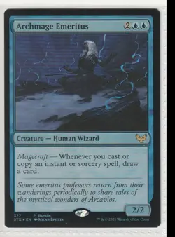 Archmage Emeritus (STX Bundle) #377 - Unique and Miscellaneous Promos - Foil - P - Image 1