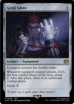 MTG Genji Glove (258) | NM | Final Fantasy {FIN} - Image 1