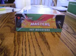 Magic The Gathering Commander Masters Set Booster Box - 24 Set Boosters SEALED 195166216805 - Image 4