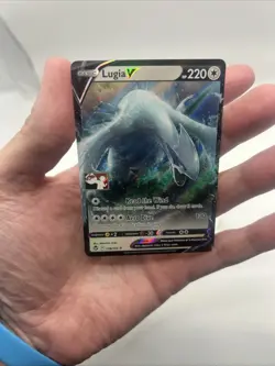138/195 Lugia V Prize Pack Series Stamped Play Pokemon TCG Silver Tempest - Image 4