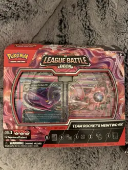 Pokemon League Battle Deck Team Rocket's Mewtwo ex 2 Decks BRAND NEW - Image 2