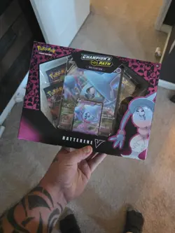Pokemon TCG Champions Path Hatterene v Sealed Box Collection - Image 1