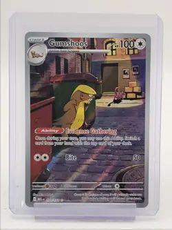 GUMSHOOS 2025 POKEMON MEGA EVOLUTIONS ILLUSTRATION RARE C 153/132 Q6600 - Image 1