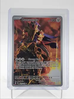 ZAMAZENTA 2025 POKEMON DESTINED RIVALS ILLUSTRATION RARE 201/182 Q5542 - Image 1