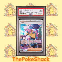✨Iono 237/091 PSA 9 Paldean Fates SIR English - Image 1
