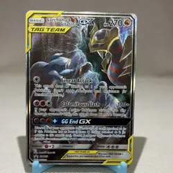 Pokemon Garchomp & Giratina GX TAG TEAM SM193 Sm 270 HP Promo Holo - Image 1