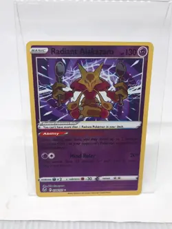 Radiant Alakazam - 059/195 Silver Tempest Ultra Rare Near Mint Pokemon TCG - Image 1