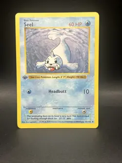Seel 41/102 - Base Set (Shadowless) - 1st Edition - Pokemon TCG - Image 1