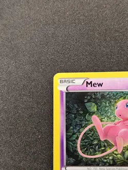 Mew HOLO 29/124 XY Fates Collide Pokemon Mitsuhiro Arita LP+ - Image 3