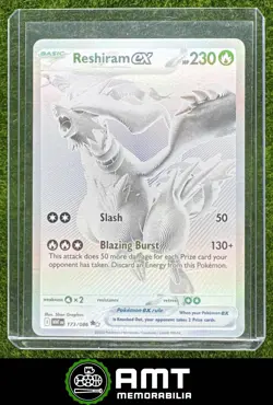 Reshiram ex 2025 Pokemon White Flare #173/086 Black And White Rare - Image 1