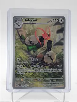 UNFEZANT 2025 POKEMON BLACK BOLT ILLUSTRATION RARE 150/086 Q5542 - Image 1