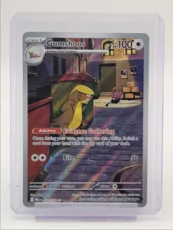 GUMSHOOS 2025 POKEMON MEGA EVOLUTIONS ILLUSTRATION RARE A 153/132 Q6600 - Image 1